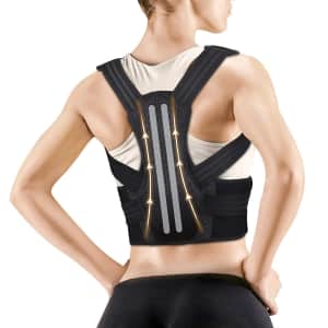 Evajoy Posture Corrector. Clip the $5 on-page coupon and apply code "VV3WLOY3" to get half off.