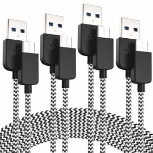 L&HE USB Type-C Charging Cable 4-Pack for $7 L&HE USB Type-C Charging Cable 4-Pack for $7