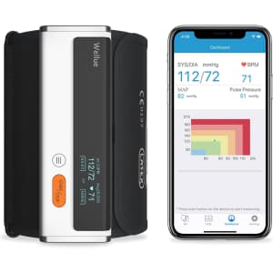 Wellue Armfit Plus Bluetooth Blood Pressure Monitor for $56 Wellue Armfit Plus Bluetooth Blood Pressure Monitor for $56