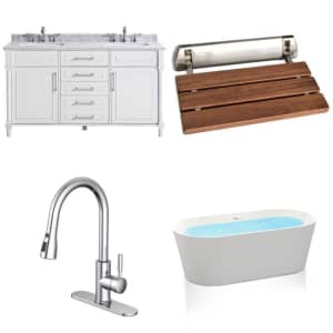 Home Depot Bathroom Sale: Up to 50% off