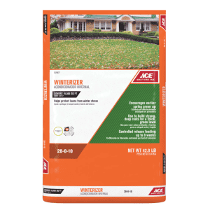 Ace Hardware All-Purpose Winterizer For All Grasses for $35 for Ace Reward Members Ace Hardware All-Purpose Winterizer For All Grasses for $35 for Ace Reward Members