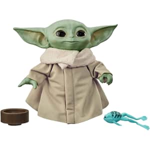 Star Wars The Mandalorian Baby Yoda Talking Plush for $19 Star Wars The Mandalorian Baby Yoda Talking Plush for $19