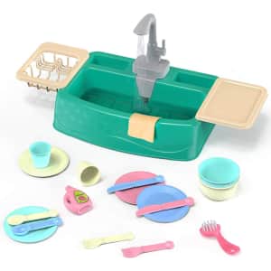 Ametoys Kids' Role Play Kitchen Sink Toys w/ Running Water for $10 Ametoys Kids' Role Play Kitchen Sink Toys w/ Running Water for $10