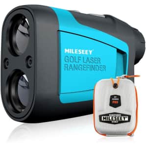 Mileseey Professional Precision 660-Yd. Laser Golf Rangefinder with Slope Compensation for $80