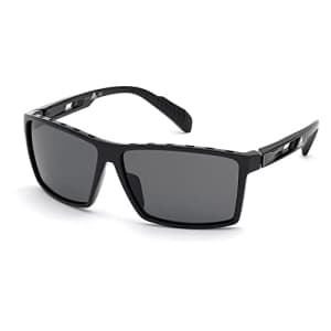 Sunglasses Adidas Sport SP 0010 01D Shiny Black/Smoke Polarized Lenses for $69
