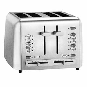 Cuisinart Custom Select 4-Slice Toaster Adjustable Toasting Slots with Dual Control Panels, 7 for $60