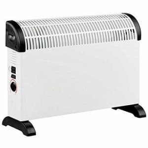 Daewoo Free Standing Bedroom/Kitchen 2000W Convector Heater with 3 Heat Settings, Safety Cut-Out for $33