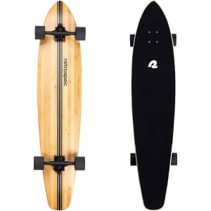 Retrospec Zed Longboard Pintail Bamboo Long Board Skateboard for $60 Retrospec Zed Longboard Pintail Bamboo Long Board Skateboard for $60