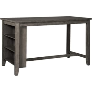 Signature Design by Ashley Caitbrook Counter Height Dining Table w/ Storage for $318