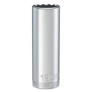 DEWALT DWMT74550OSP 12 Point 1/2" Drive Deep Socket 19MM for $5 DEWALT DWMT74550OSP 12 Point 1/2" Drive Deep Socket 19MM for $5