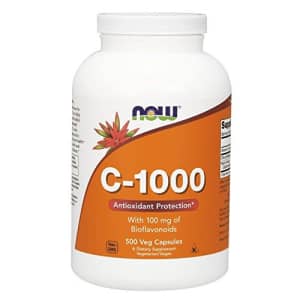 Now Foods NOW Supplements, Vitamin C-1,000 with 100 mg of Bioflavonoids, Antioxidant Protection*, 500 Veg for $31