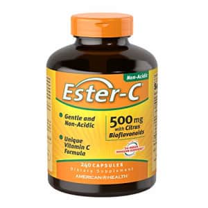 American Health Ester-C with Citrus Bioflavonoids Capsules - Gentle On Stomach, Non-Acidic Vitamin for $39
