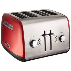 KitchenAid KMT4115ER Toaster with Manual High-Lift Lever, Empire Red for $75
