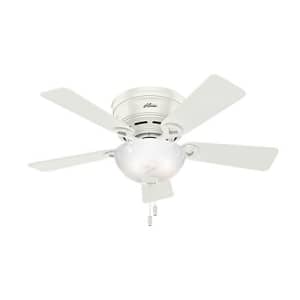 Hunter Fan Company 52138 Hunter 42-Inch Haskell Low Profile Indoor Living Room Ceiling 4 Blade Fan for $82