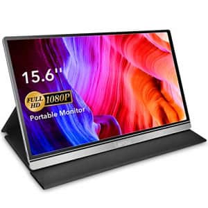 Portable Monitor - Lepow Z1-Gamut (2020) 15.6 Inch FHD 1080P High Color Gamut Computer Display USB for $220