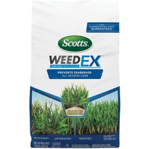 Scotts WeedEx Crabgrass Preventer 10-lb. Bag for $14 Scotts WeedEx Crabgrass Preventer 10-lb. Bag for $14