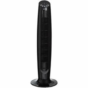 Amazon Basics Digital Oscillating 3 Speed Tower Fan with Remote for $55