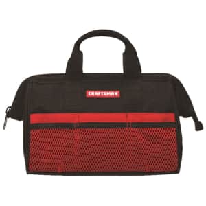 Craftsman 6-Pocket 13" Wide Mouth Tool Bag for $4 for members Craftsman 6-Pocket 13" Wide Mouth Tool Bag for $4 for members