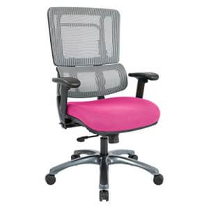 Office Star Pro X996 Series Manager's Office Chair with Breathable Grey Back, Adjustable Height and for $397