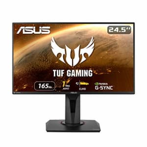 ASUS TUF Gaming 24.5" 1080P Monitor (VG259QR) - Full HD, 165Hz, 1ms, Extreme Low Motion Blur, for $240