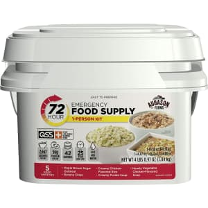 Augason Emergency 1-Person 72-Hour Food Supply for $23