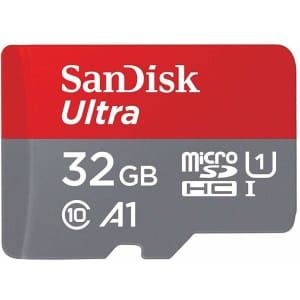 SanDisk Ultra 32GB UHS-I Class 10 microSD Card for $7