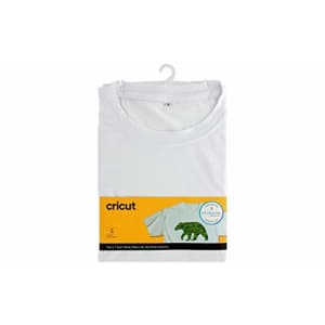 Cricut Men's T-Shirt Blank, Crew Neck, Small Infusible Ink, White for $5 Cricut Men's T-Shirt Blank, Crew Neck, Small Infusible Ink, White for $5