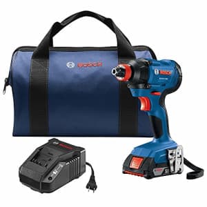 Bosch 18V 1/4" and 1/2" Impact Driver Kit for $98