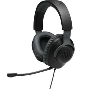 JBL Quantum 100 Wired Gaming Headset for $30 JBL Quantum 100 Wired Gaming Headset for $30