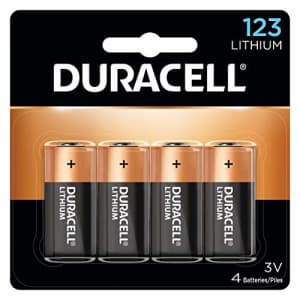 Duracell - 123 High Power Lithium Batteries - 4 count for $19