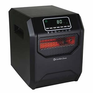 Comfort Zone CZ2018 Contemporary 1500W Heater for $67