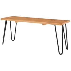StyleWell Banyan 44" Dining Bench w/ Hairpin Legs for $64 StyleWell Banyan 44" Dining Bench w/ Hairpin Legs for $64