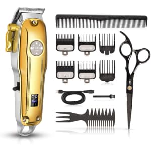 Ciicii 12-Piece Cordless Hair Trimmer Set for $40 Ciicii 12-Piece Cordless Hair Trimmer Set for $40