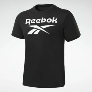 Reebok Men's Graphic Series Stacked T-Shirt for $8