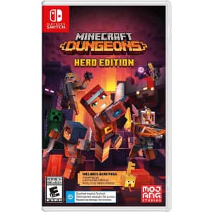 Minecraft Dungeons Hero Edition for Nintendo Switch for $30