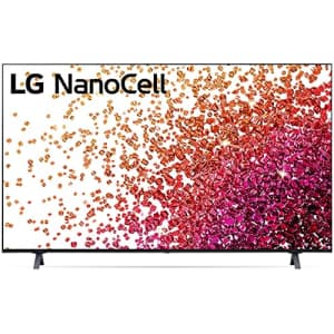 LG NanoCell 75 Series 55 Alexa Built-in 4k Smart TV (3840 x 2160), 120Hz Refresh Rate, AI-Powered for $527