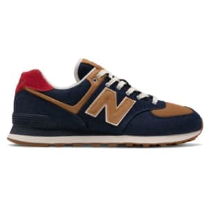 New Balance Men's 574 Denim Shoes for $47 in cart