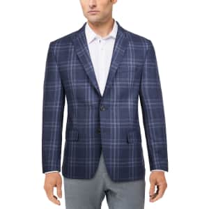 Lauren Ralph Lauren Men's Classic-Fit Ultraflex Stretch Wool Patterned Blazer for $40 Lauren Ralph Lauren Men's Classic-Fit Ultraflex Stretch Wool Patterned Blazer for $40