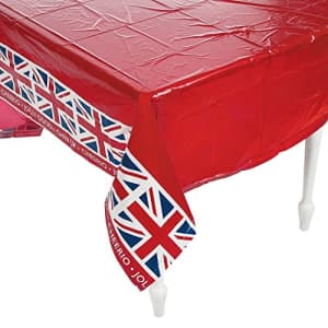 Fun Express BRITISH PARTY TABLECOVER - Party Supplies - 1 Piece for $8