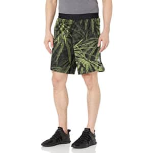 adidas Men's Designed 4 Training Heat.RDY High Intensity Shorts, Black/Pulse Lime, X-Small for $22