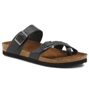 G.H. Bass & Co. Women's Claire Slip-On Sandals for $19 G.H. Bass & Co. Women's Claire Slip-On Sandals for $19