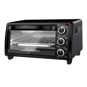 Black + Decker 4-Slice Toaster Oven for $24 Black + Decker 4-Slice Toaster Oven for $24