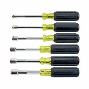 Klein Tools - 6356 635-6 Tool Set, Heavy Duty Magnetic Nut Drivers SAE Sizes 1/4, 5/16, 3/8, 7/16, for $79 Klein Tools - 6356 635-6 Tool Set, Heavy Duty Magnetic Nut Drivers SAE Sizes 1/4, 5/16, 3/8, 7/16, for $79