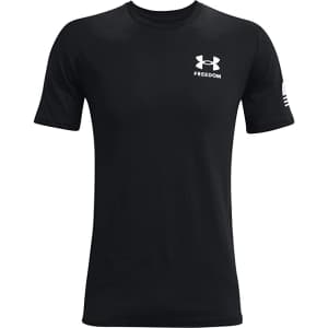 Under Armour Men's New Freedom Flag T-Shirt for $13