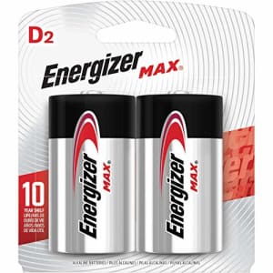 12 Pack Energizer E95BP-2 D Cell Alkaline Batteries 2 Batteries per Package for $48