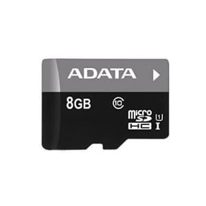 ADATA Premier 8GB microSDHC/SDXC UHS-I U1 Memory Card with Adapter (AUSDH8GUICL10-RA1) for $9