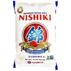 Nishiki 240-oz. Premium Medium Grain Rice for $19 w/ Sub & Save
