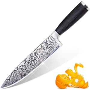 Michelangelo 8" Stainless Steel Chef's Knife for $13