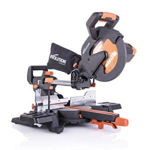 Evolution Power Tools R255SMS+ 10" Multi-Material Compound Sliding Miter Saw Plus for $270 Evolution Power Tools R255SMS+ 10" Multi-Material Compound Sliding Miter Saw Plus for $270
