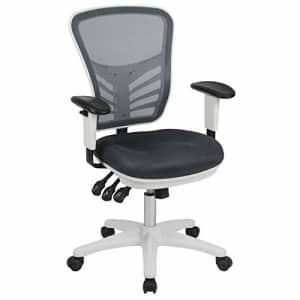 Flash Furniture Mid-Back Dark Gray Mesh Multifunction Executive Swivel Ergonomic Office Chair with for $383